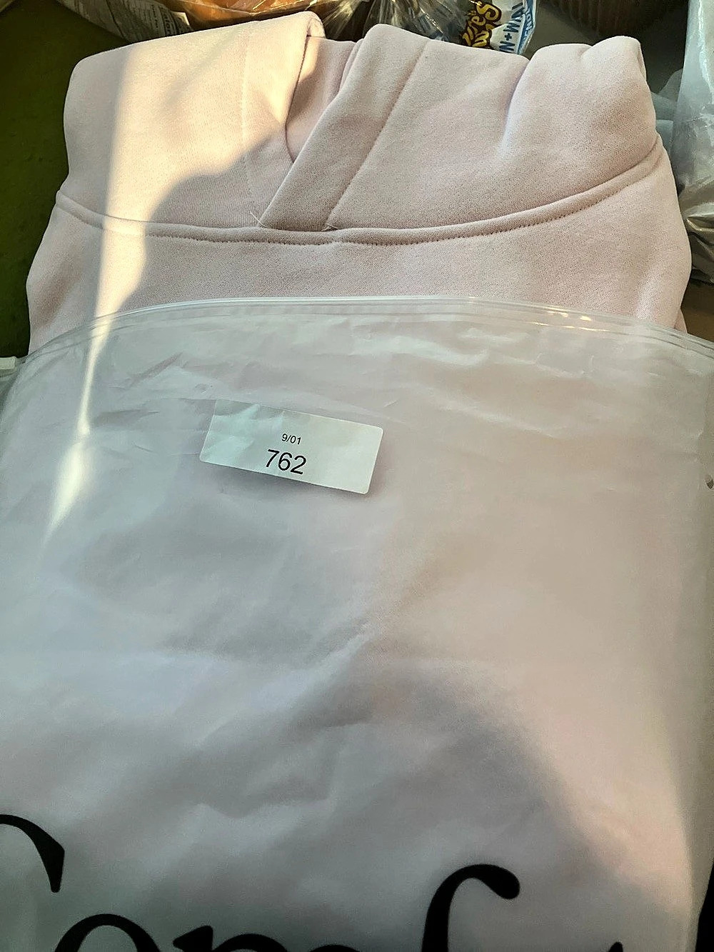 Comfrt Pastel Hoodie Pink Medium NWT